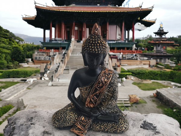 Statuette bouddha déesse